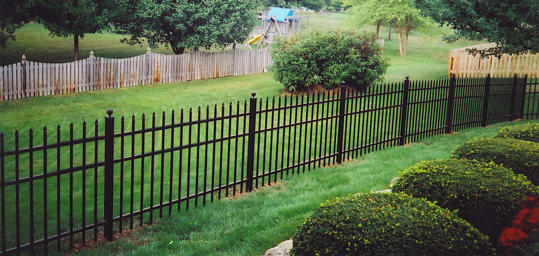 Aluminum Fence Black